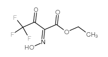 4,4,4-TRIFLUORO-2-HYDROXYLIMINO-3-OXOBUTYRIC ACID ETHYL ESTER Structure