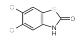 2-Benzothiazolinone,5,6-dichloro-(6CI) Structure