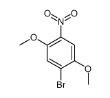 1-Bromo-2,5-dimethoxy-4-nitrobenzene Structure