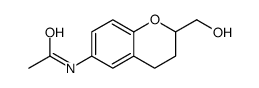 N-[2-(hydroxymethyl)-3,4-dihydro-2H-chromen-6-yl]acetamide Structure
