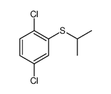 Benzene, 1,4-dichloro-2-[(1-methylethyl)thio] Structure