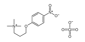 trimethyl-[3-(4-nitrophenoxy)propyl]azanium,perchlorate结构式