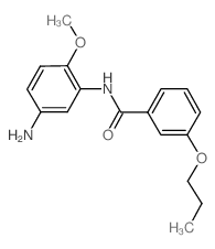 N-(5-Amino-2-methoxyphenyl)-3-propoxybenzamide Structure