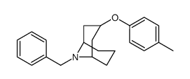 9-benzyl-3-(4-methylphenoxy)-9-azabicyclo[3.3.1]nonane Structure