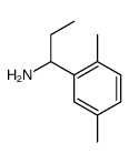 1-(2,5-dimethylphenyl)propan-1-amine Structure