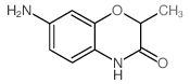 7-AMINO-2-METHYL-2H-BENZO[B][1,4]OXAZIN-3(4H)-ONE structure