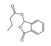 (3-oxo-1H-2-benzofuran-1-yl) butanoate Structure