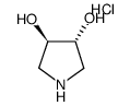 (3R,4R)-PYRROLIDINE-3,4-DIOL Structure