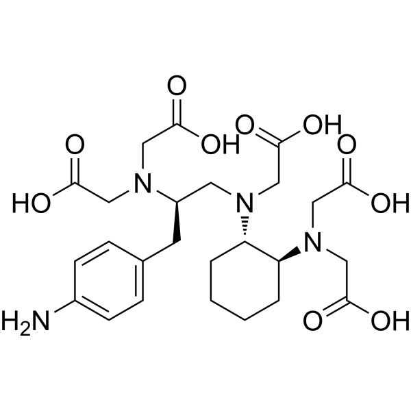 p-NH2-CHX-A"-DTPA Structure