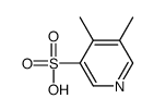 4,5-dimethylpyridine-3-sulfonic acid结构式