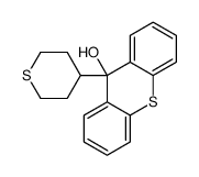 9-(thian-4-yl)thioxanthen-9-ol结构式