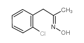 (2-chlorophenyl)acetone oxime结构式