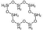 1,3,5,7,9,11,13-heptaoxa-2,4,6,8,10,12,14-heptasilacyclotetradecane结构式