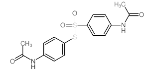 S-(4-(Acetylamino)phenyl) 4-(acetylamino)benzenesulfonothioate Structure