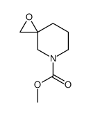 1-Oxa-5-azaspiro[2.5]octane-5-carboxylic acid,methyl ester结构式
