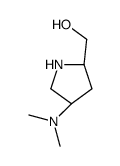[(2S,4R)-4-(dimethylamino)-2-pyrrolidinyl]methanol(SALTDATA: 2HCl)结构式