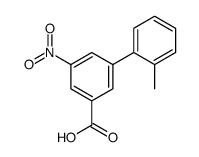 2'-甲基-5-硝基-[1,1'-联苯]-3-羧酸结构式