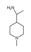 (1S)-1-(1-Methylpiperidin-4-yl)ethan-1-amine Structure