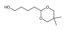 4-(5,5-dimethyl-1,3-dioxan-2-yl)butan-1-ol Structure