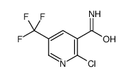 2-chloro-5-(trifluoromethyl)pyridine-3-carboxamide结构式