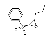 trans-2-phenylsulphonyl-3-propyloxirane Structure