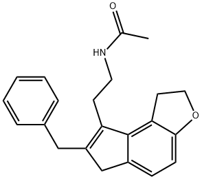 N-[2-(7-Benzyl-1,6-dihydro-2H-indeno[5,4-b]furan-8-yl)-ethyl]acetaMide picture