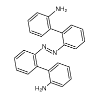 2',2'''-Azobis[(1,1'-biphenyl)-2-amine] Structure