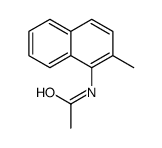 N-(2-甲基萘-1-基)乙酰胺结构式