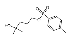 4-Hydroxy-4-methyl-1-pentyl tosylate Structure