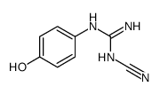 1-cyano-2-(4-hydroxyphenyl)guanidine Structure