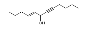 trans-4-Dodecen-7-yn-6-ol Structure