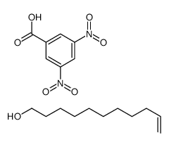 3,5-dinitrobenzoic acid,undec-10-en-1-ol Structure