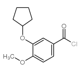 3-(CYCLOPENTYLOXY)-4-METHOXYBENZOYL CHLORIDE picture