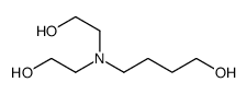 4-[bis(2-hydroxyethyl)amino]butan-1-ol结构式