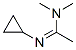 Ethanimidamide, N-cyclopropyl-N,N-dimethyl- (9CI) Structure