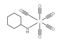 Chromium,pentacarbonyl(cyclohexanamine)-, (OC-6-22)- Structure