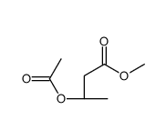 methyl (3R)-3-acetyloxybutanoate结构式