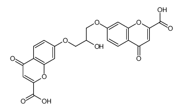 1,3-bis(2-carboxychromone-7-oxy)-2-hydroxypropane picture