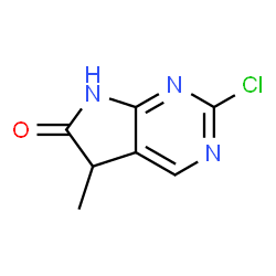 2-氯-5-甲基-5H,6H,7H-吡咯并[2,3-d]嘧啶-6-酮图片
