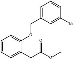 2-(2-((3-溴苄基)氧基)苯基)乙酸甲酯图片