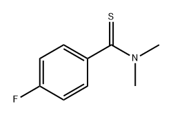 4-Fluoro-N,N-dimethylbenzothioamide结构式