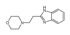 4-[2-(1H-benzimidazol-2-yl)ethyl]morpholine结构式