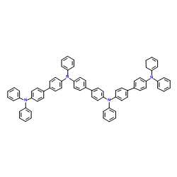 N,N'-二苯基-N,N'-双[4'-(二苯基氨基)联苯-4-基]联苯胺图片