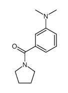 N-(3-Dimethylamino-benzoyl)-pyrrolidin Structure