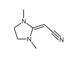 Acetonitrile, (1,3-dimethyl-2-imidazolidinylidene)- (9CI) structure