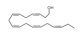 (all-Z)-Octadeca-3,6,9,12,15-pentaen-1-ol结构式