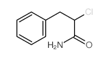 2-chloro-3-phenyl-propanamide结构式