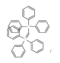 Phosphonium, (triphenylphosphoranyl)methylene(triphenyl-, iodide结构式