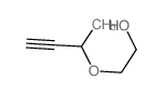 Ethanol, 2-[ (1-methyl-2-propynyl)oxy]- structure