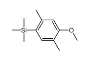 (4-methoxy-2,5-dimethylphenyl)-trimethylsilane Structure